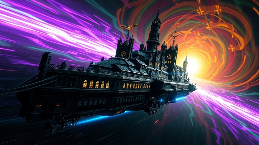 El Viaje Interestelar en Warhammer 40k