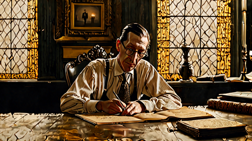 H.P. Lovecraft Muerte - Escribe