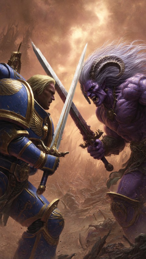 Roboute Guilliman vs Fulgrim