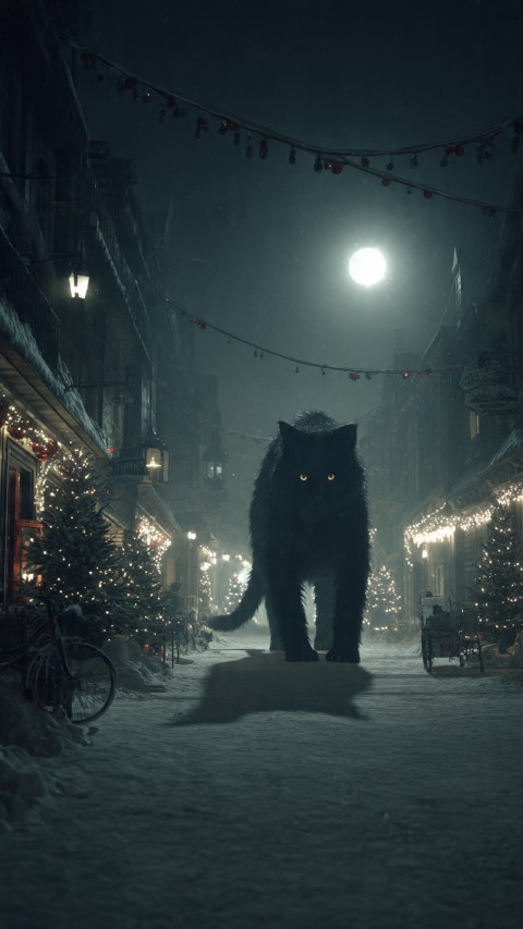 Criaturas oscuras de la Navidad - Gato de Yule