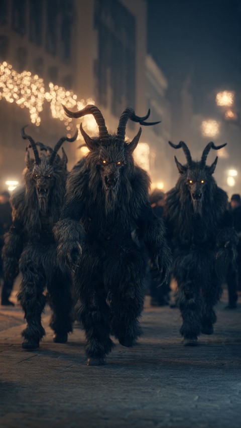 Criaturas oscuras de la Navidad - Krampus