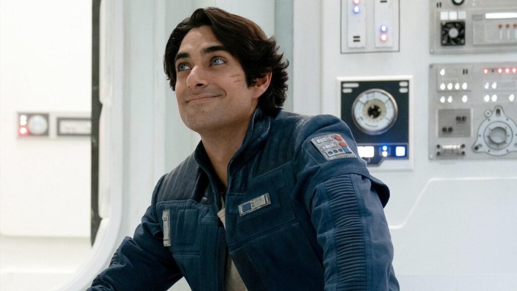 Eman Esfandi como Ezra Bridger en Ahsoka 2.