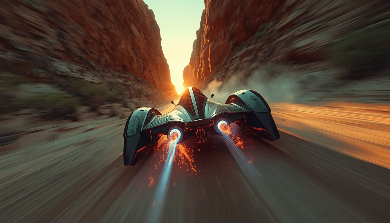Nave de carreras de Star Wars